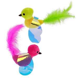 Display 18 stk., Plys fugl med Catnip