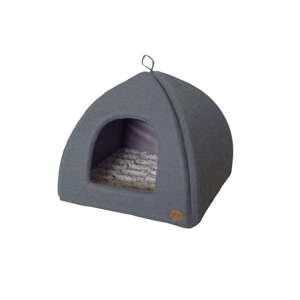 Hule Cacho, grå-blå 40x40x35 cm