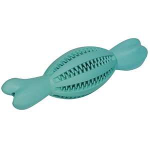 Gummi rugbybold med ben DENTAL LINE