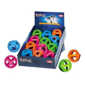 Display 12  stk., Gummi fence balls