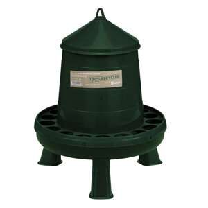 Fjerkræ foderautomat - RECYCLE med plastik ben