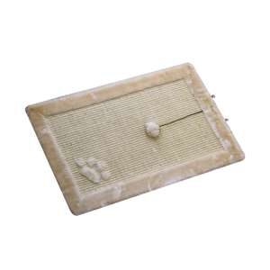 Kradsebræt, lille beige 58 x 38 cm