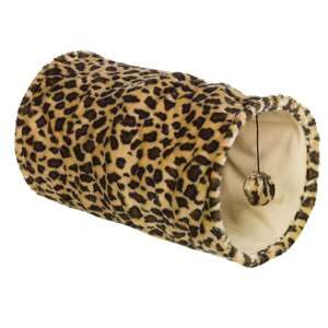 kattetunnel Loepard, leopard-beige
