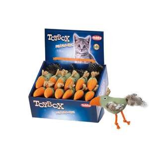 Display 12  stk. - stof fugl med matatabi