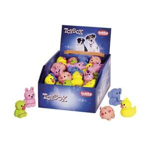 Display 50  stk. - Mini latex dyr