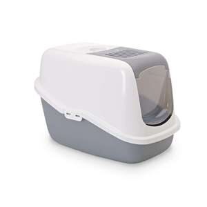 Kattetoilet Nestor, grå, 56 x 39 x 38,5 cm