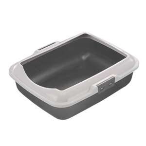 Kattebakke 50x40x16cm, grå