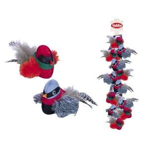 Strip 12  stk., Plys fugl med lyd