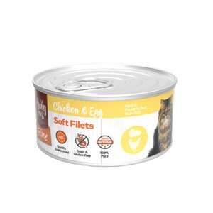 Feline Bløde Fileter Kylling & Æg, 70g
