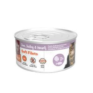 Feline Bløde Fileter Tun & Kalkun & Muslinger, 70g