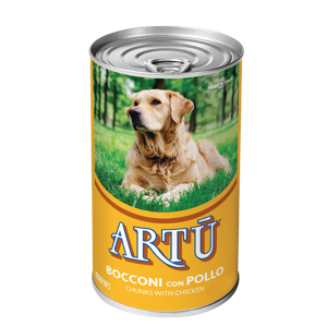 Artu Dåsemad til hund med kylling 415 g