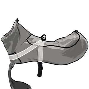Hundefrakke - MIX 2 i 1